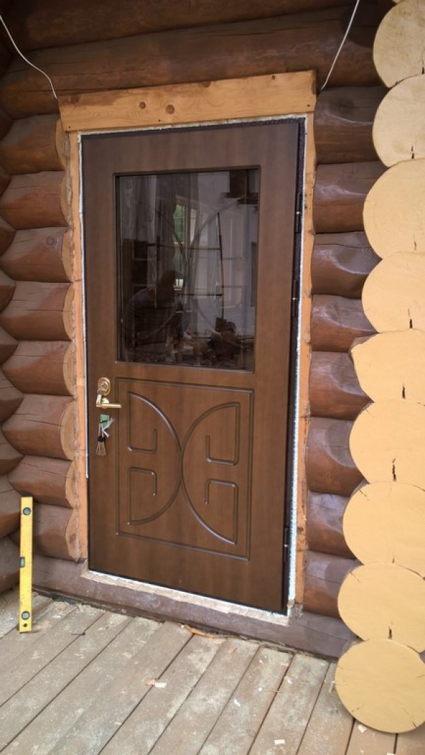 Клинские двери со стеклом